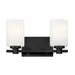 Hinkley 54622 Karlie 2-lt 13" LED Bath Light - Black