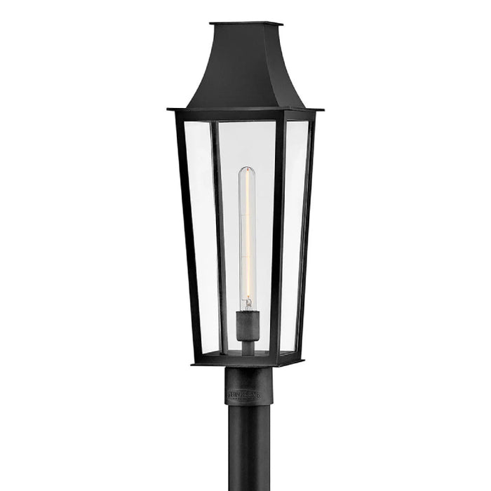 Hinkley 28891 Georgetown 1-lt 26" Tall LED Outdoor Post Top Lantern - Black