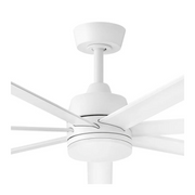 Hinkley 910672 Current 72" Smart Ceiling Fan with LED Light Kit - Matte White