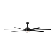 Hinkley 910672 Current 72" Smart Ceiling Fan with LED Light Kit - Matte Black
