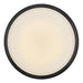 Hinkley 47593 Kiran 1-lt 6" LED Semi-Flush Mount - Black