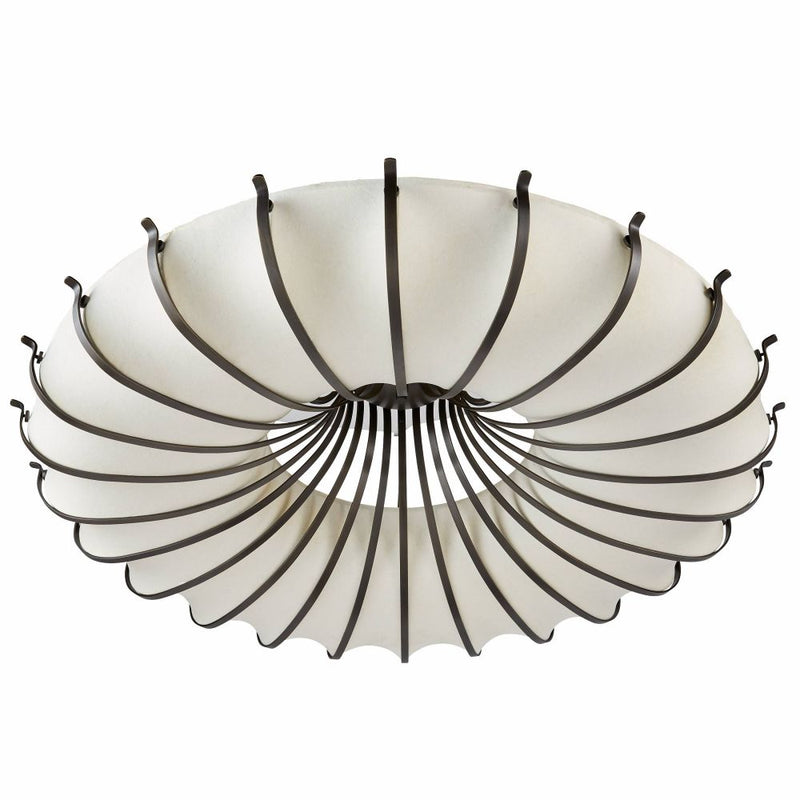Arteriors Chambers 10 Light 52" Wide Flush Mount Fixture