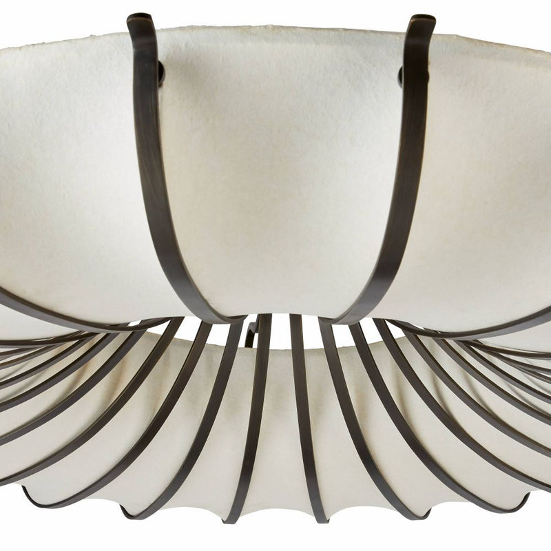 Arteriors Chambers 10 Light 52" Wide Flush Mount Fixture