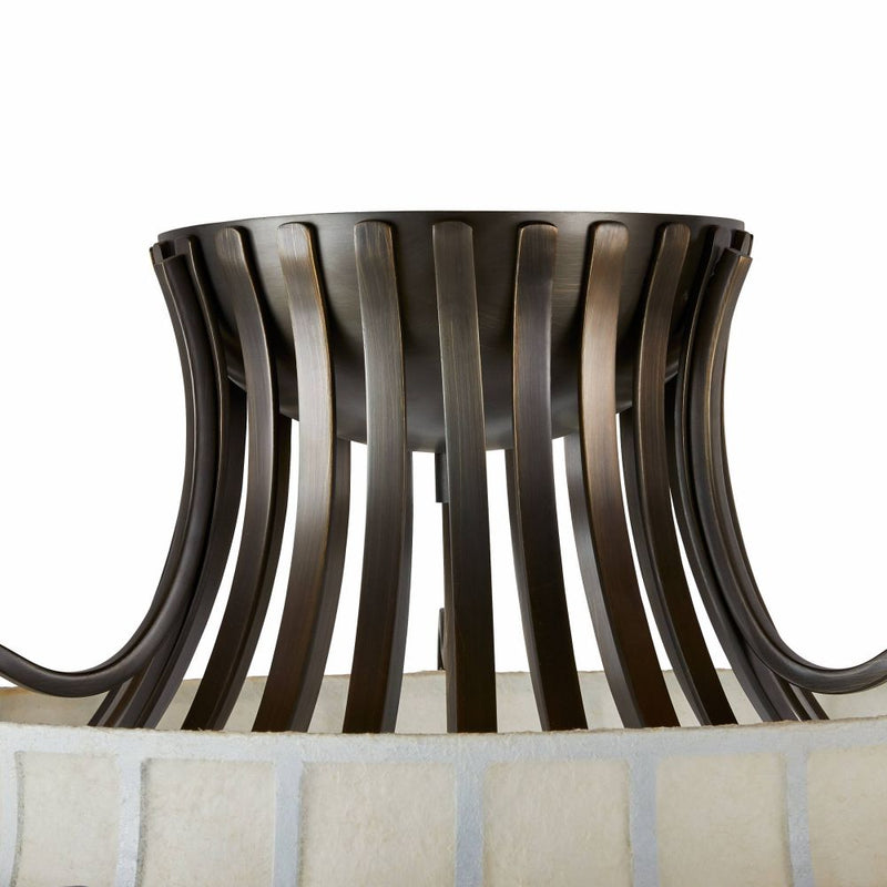 Arteriors Chambers 10 Light 52" Wide Flush Mount Fixture