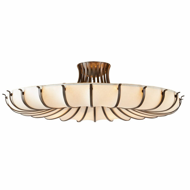 Arteriors Chambers 10 Light 52" Wide Flush Mount Fixture
