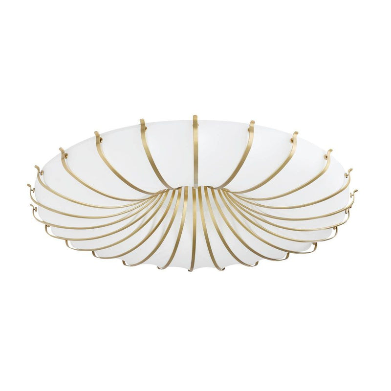 Arteriors Chambers 10 Light 52" Wide Flush Mount Fixture
