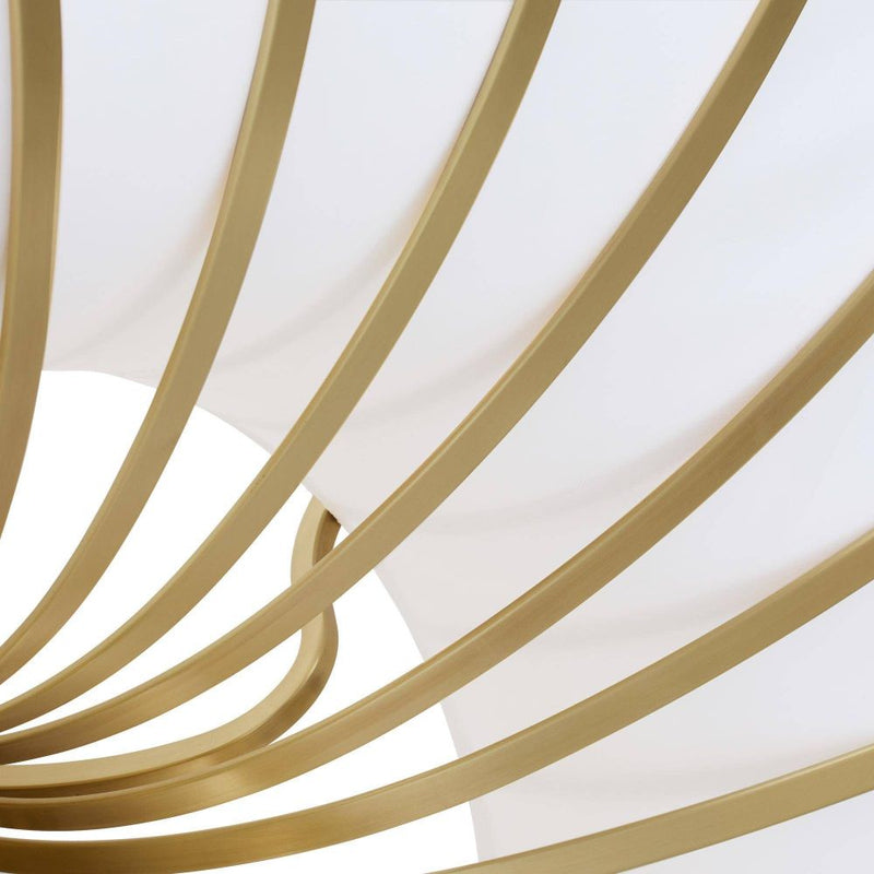 Arteriors Chambers 10 Light 52" Wide Flush Mount Fixture