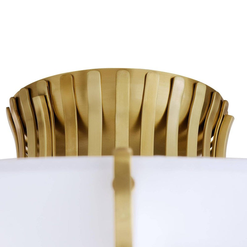 Arteriors Chambers 10 Light 52" Wide Flush Mount Fixture