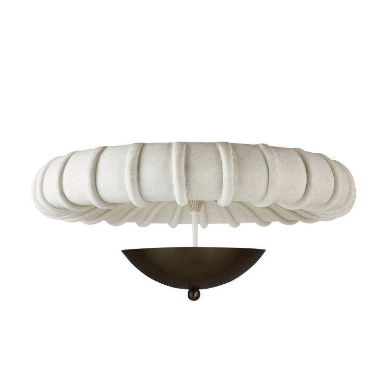 Arteriors DFC Camella 3-lt 35" Flush Mount - English Bronze