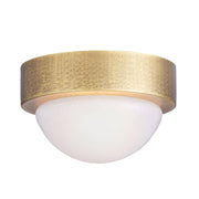 Arteriors DFC Lennon 1-lt 6" LED Flush Mount - Antique Brass