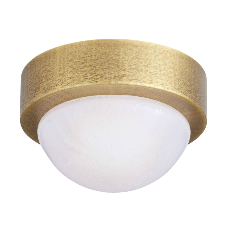 Arteriors DFC Lennon 1-lt 6" LED Flush Mount - Antique Brass