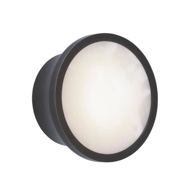 Arteriors DFC Louisa 1-lt 7" LED Flush Mount - English Bronze