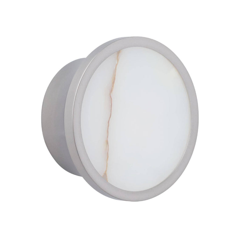 Arteriors DFC Louisa 1-lt 7" LED Flush Mount - Vintage Silver