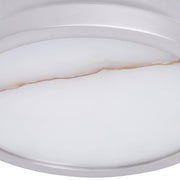 Arteriors DFC Louisa 1-lt 7" LED Flush Mount - Vintage Silver