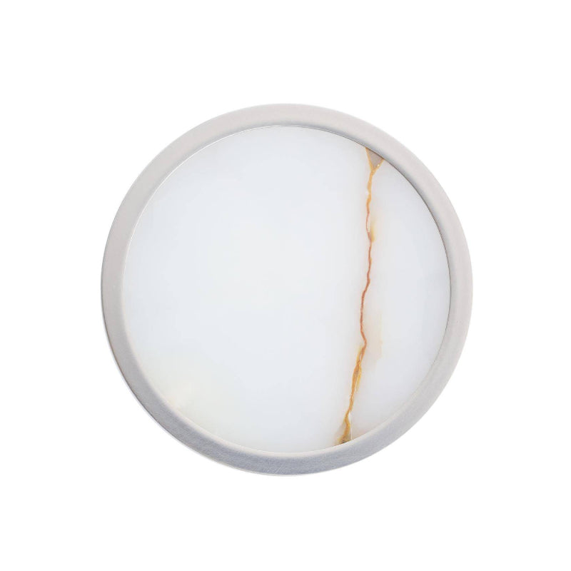 Arteriors DFC Louisa 1-lt 7" LED Flush Mount - Vintage Silver