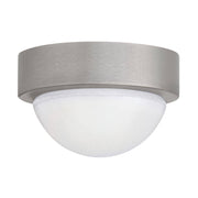 Arteriors DFC Lennon 1-lt 6" LED Flush Mount - Vintage Silver
