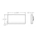 Dals SQSTP-CC Alto 6" LED Horizontal Step Light