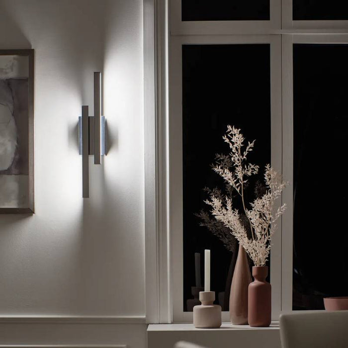 Elan 83702 Idril 2-lt 22" Tall LED Wall Sconce