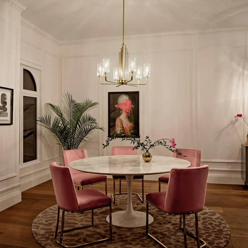 Kichler 52411 Kimrose 6-lt 27" Chandelier