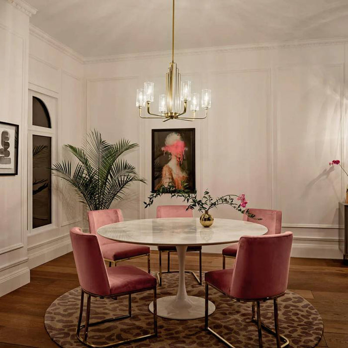 Kichler 52411 Kimrose 6-lt 27" Chandelier