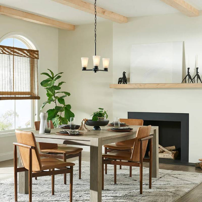 Kichler 52435 Stamos 3-lt 18" Chandelier