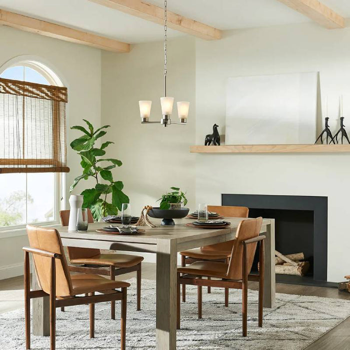 Kichler 52435 Stamos 3-lt 18" Chandelier