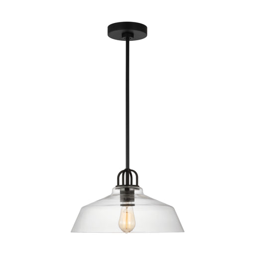 Visual Comfort DJP1121 Payton 1-lt 15" Small Pendant - Midnight Black