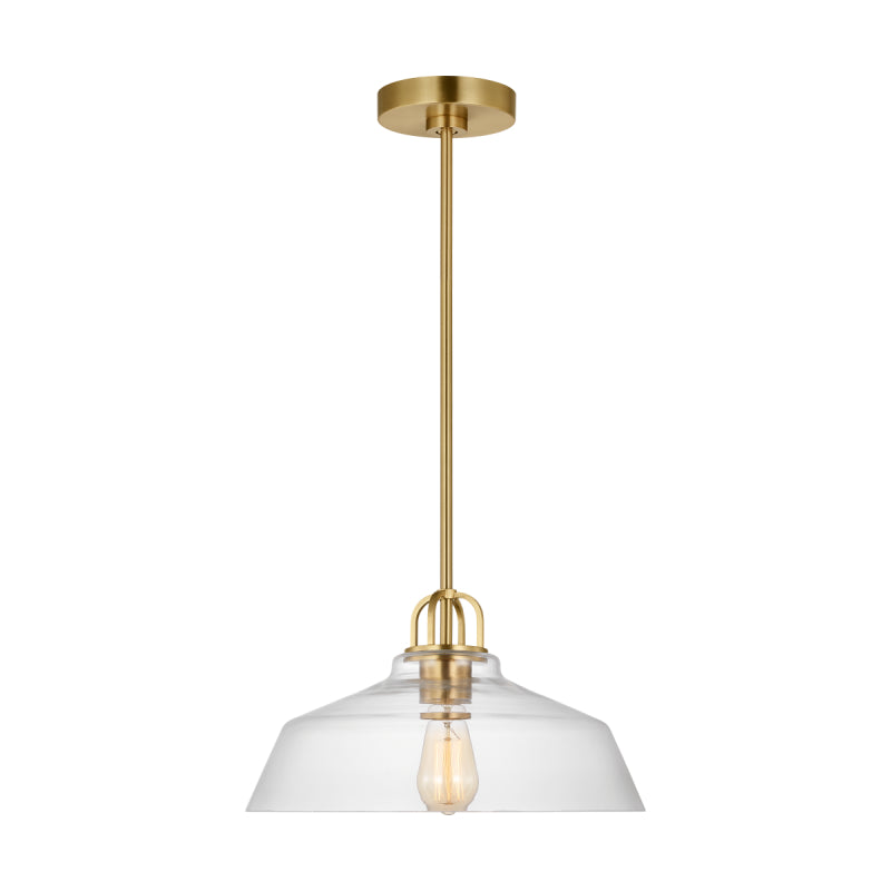 Visual Comfort DJP1121 Payton 1-lt 15" Small Pendant - Satin Brass