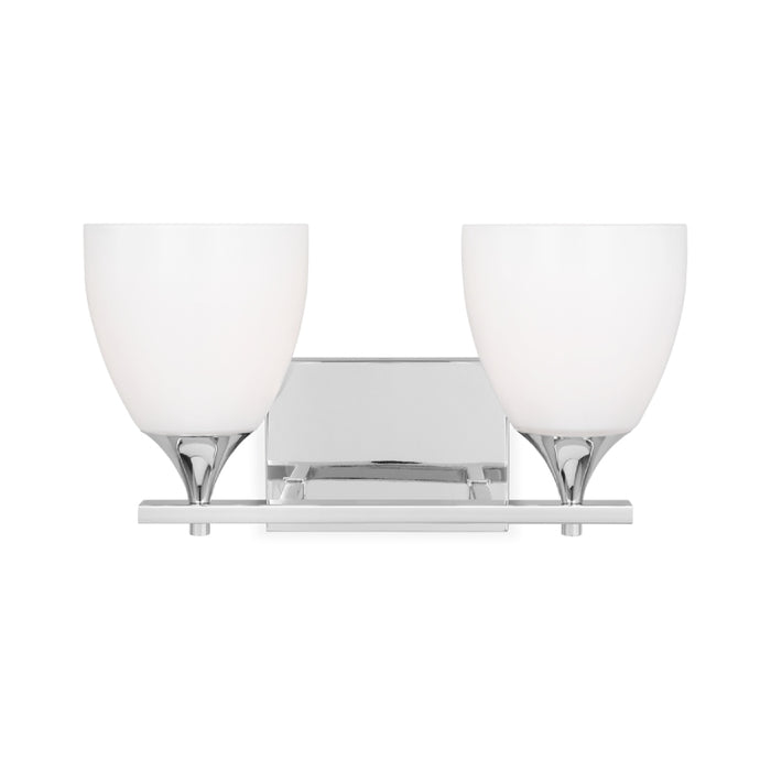 Visual Comfort DJV1022 Toffino 2-lt 16" Vanity Light - Chrome