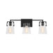 Visual Comfort DJV1033 Crofton 3-lt 24" Vanity Light - Midnight Black
