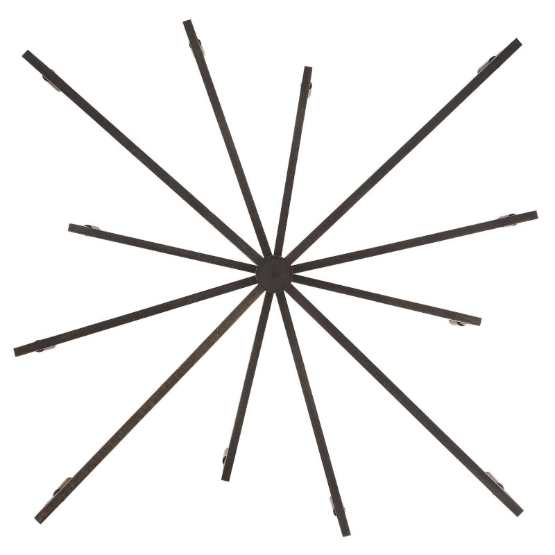 Arteriors DLC Griff 12-lt 56" Chandelier - English Bronze