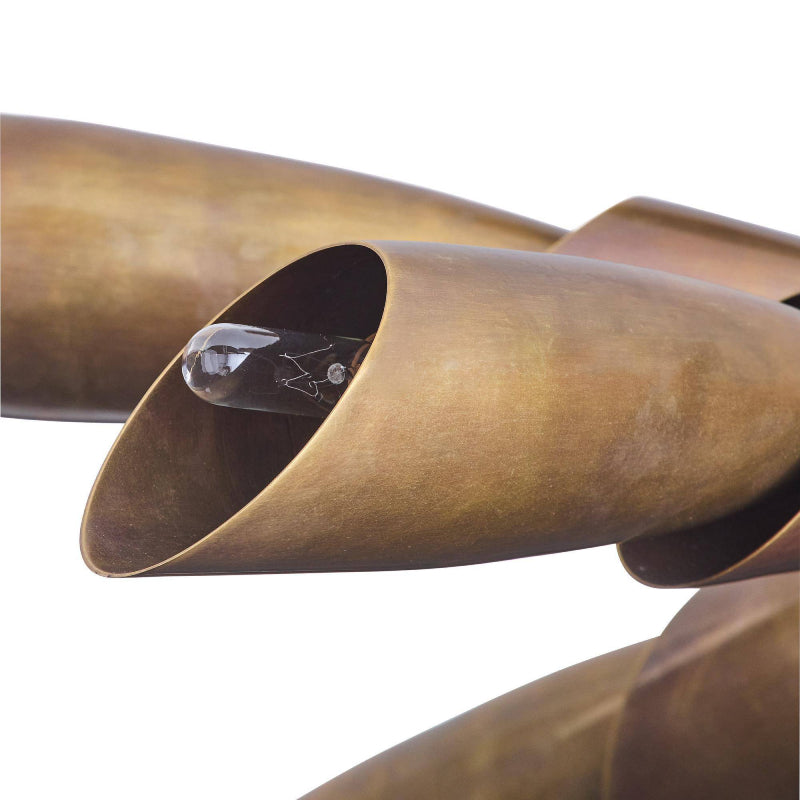 Arteriors DLI13 Morgan 8-lt 44" Semi Flush Mount