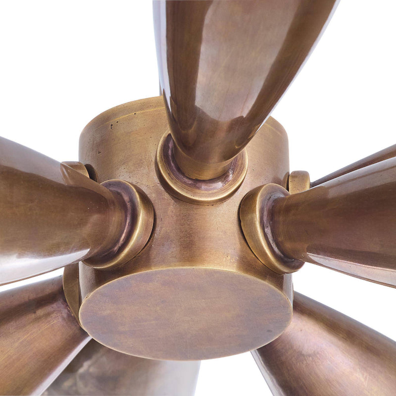 Arteriors DLI13 Morgan 8-lt 44" Semi Flush Mount