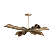 Arteriors DLI13 Morgan 8-lt 44" Semi Flush Mount