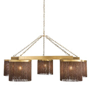 Arteriors DLI14 Langston 5-lt 46" Chandelier