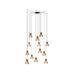 Bover Domita S/20/13L 13-lt 77" LED Pendant