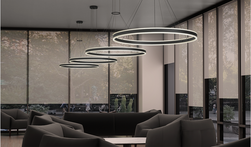 Sonneman 2309 Double Corona 59" LED Ring Pendant