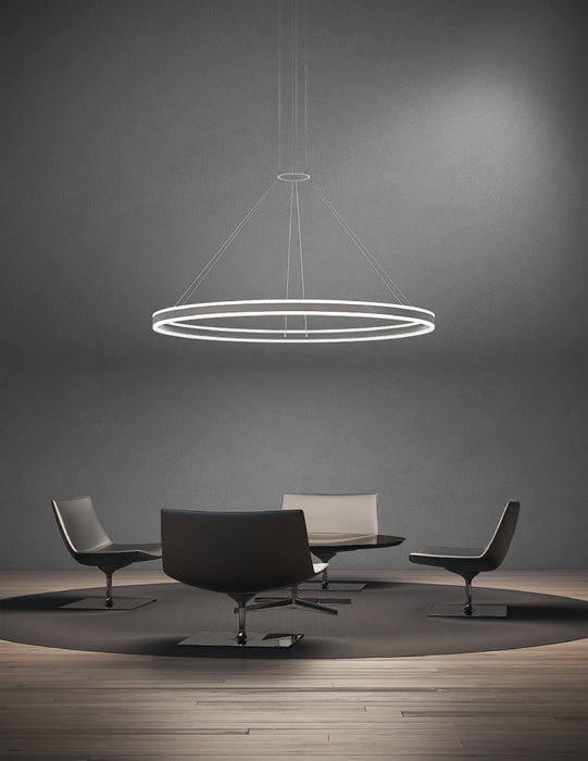 Sonneman 2309 Double Corona 59" LED Ring Pendant