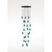 Bover Drip S/24L 24-lt 22" LED Pendant-Green