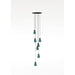 Bover Drip S/07L 7-lt 13" LED Pendant-Green