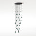 Bover Drop S/24L 24-lt 22" LED Pendant-Green
