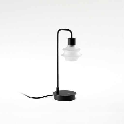 Bover Drop M/36 1-lt 14" Tall LED Table lamp, Proxy Dimmer Switch-Frosted Glass