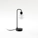 Bover Drop M/36 1-lt 14" Tall LED Table lamp, Cord Switch-Transparent Glass