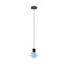 Bover Drop S/01L 1-lt 4" LED Pendant-Blue Glass