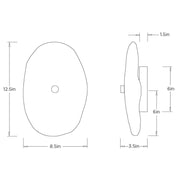 Arteriors DWC85 Nome 1-lt 13" Tall LED Wall Sconce