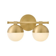 Hinkley 54562 Bowie 2-lt 14" LED Vanity - Lacquered Brass