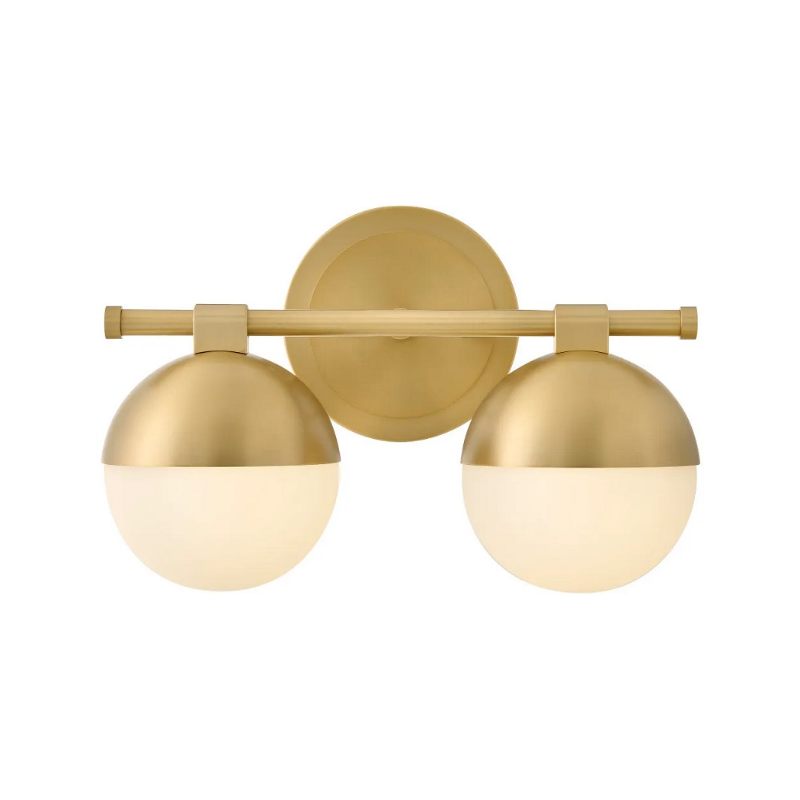 Hinkley 54562 Bowie 2-lt 14" LED Vanity - Lacquered Brass