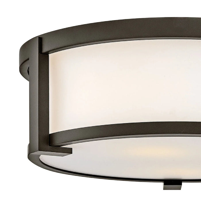 Hinkley 28963 Lowell 2-lt 13" LED Flush Mount - Oil Rubbed Bronze