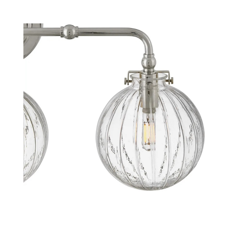 Hinkley 57413 Helene 3-lt 24" LED Vanity Light - Polished Nickel