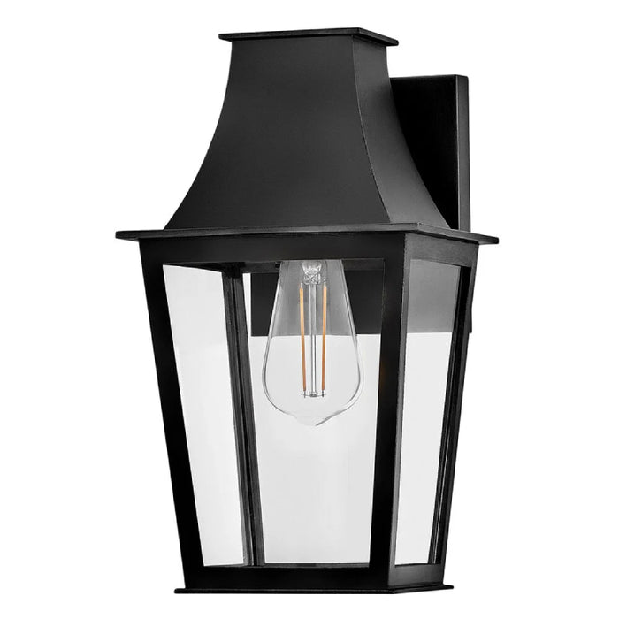 Hinkley 28890 Georgetown 1-lt 13" Tall LED Outdoor Wall Lantern - Black